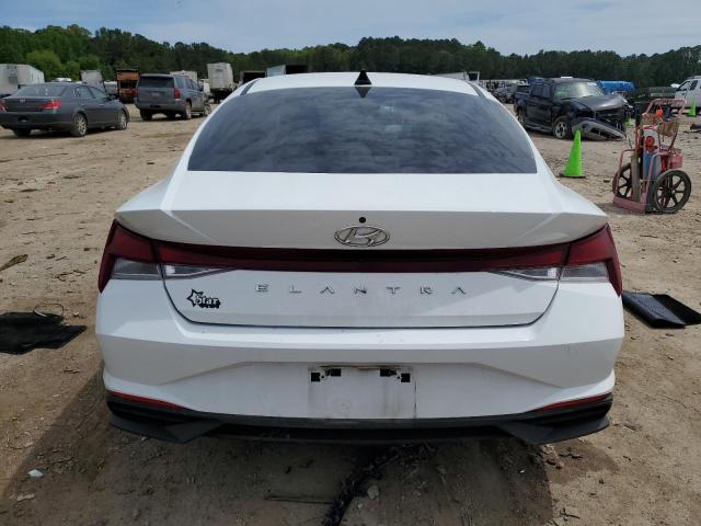 KMHLM4AG3MU077315 - 2021 HYUNDAI ELANTRA SEL WHITE photo 6