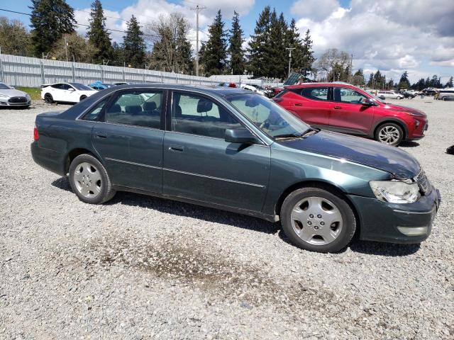 4T1BF28B23U287049 - 2003 TOYOTA AVALON XL GREEN photo 4