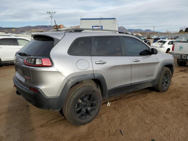 1C4PJMBX9MD211029 - 2021 JEEP CHEROKEE TRAILHAWK SILVER photo 3