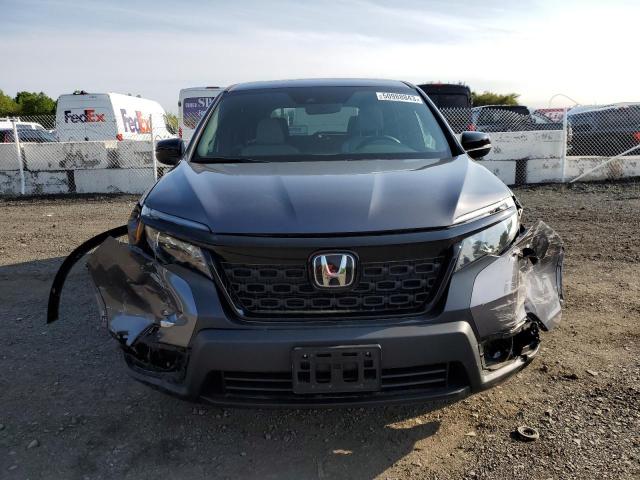 5FNYF8H57MB034797 - 2021 HONDA PASSPORT EXL GRAY photo 5