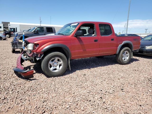 5TEGN92N44Z453119 - 2004 TOYOTA TACOMA DOUBLE CAB PRERUNNER RED photo 1