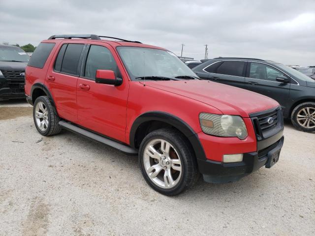 1FMEU63E59UA35896 - 2009 FORD EXPLORER XLT RED photo 4