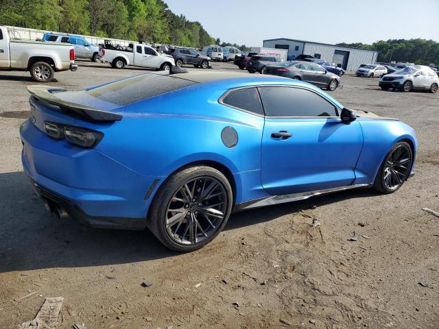 1G1FK1R64P0157342 - 2023 CHEVROLET CAMARO ZL1 BLUE photo 3