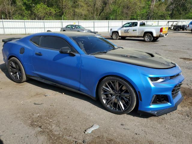 1G1FK1R64P0157342 - 2023 CHEVROLET CAMARO ZL1 BLUE photo 4