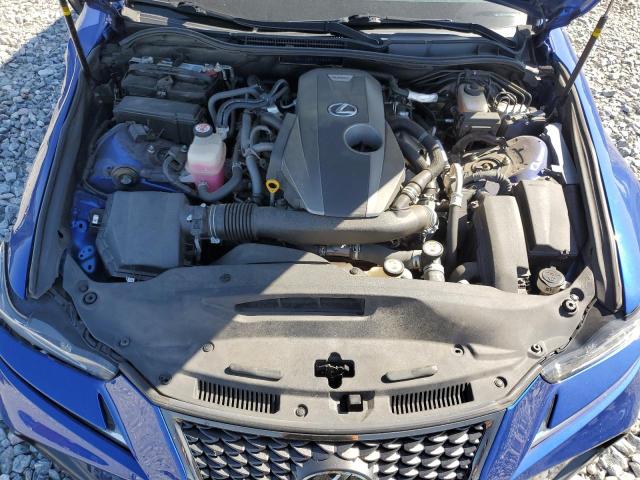 JTHBA1D29J5063804 - 2018 LEXUS IS 300 BLUE photo 11