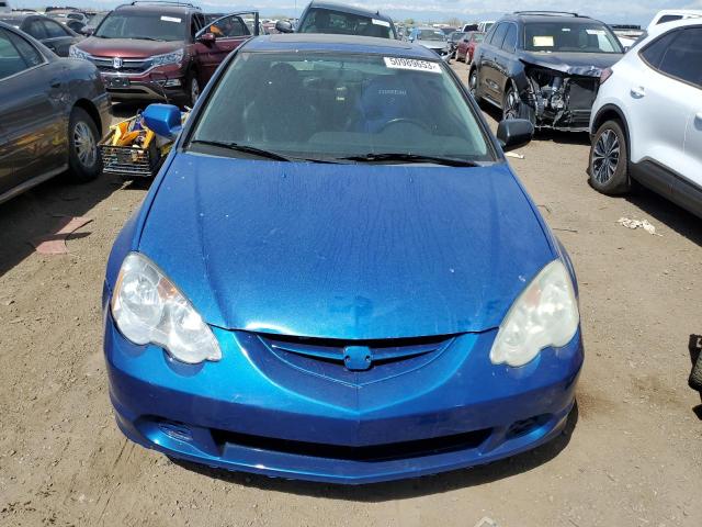 JH4DC53044S010332 - 2004 ACURA RDX TYPE-S BLUE photo 5