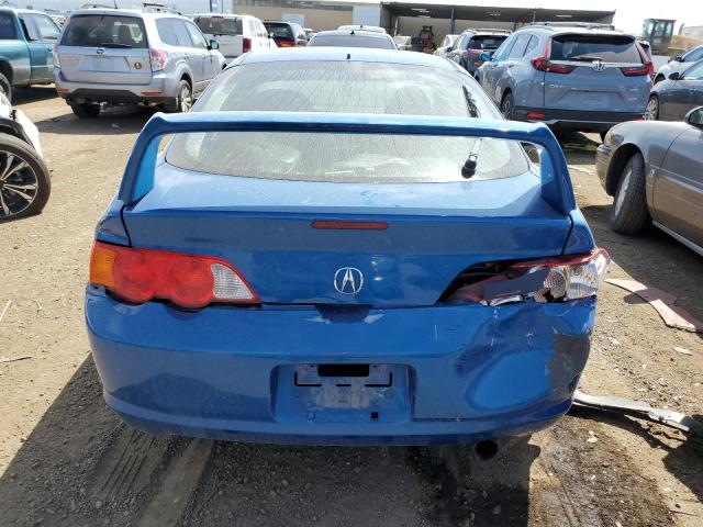 JH4DC53044S010332 - 2004 ACURA RDX TYPE-S BLUE photo 6