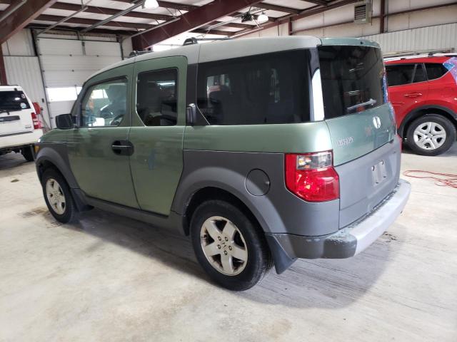 5J6YH28514L018156 - 2004 HONDA ELEMENT EX GREEN photo 2