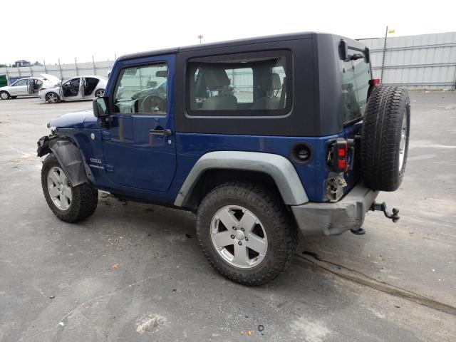 1J4AA2D17AL218866 - 2010 JEEP WRANGLER SPORT BLUE photo 2