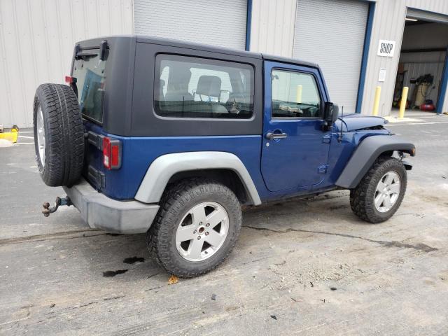 1J4AA2D17AL218866 - 2010 JEEP WRANGLER SPORT BLUE photo 3