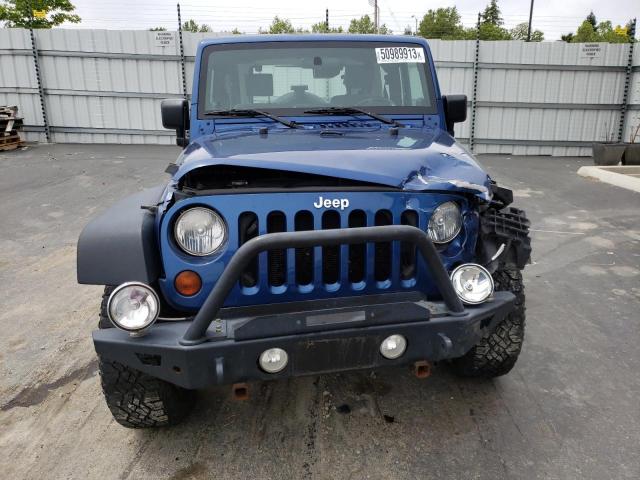 1J4AA2D17AL218866 - 2010 JEEP WRANGLER SPORT BLUE photo 5