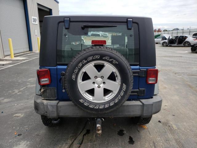 1J4AA2D17AL218866 - 2010 JEEP WRANGLER SPORT BLUE photo 6