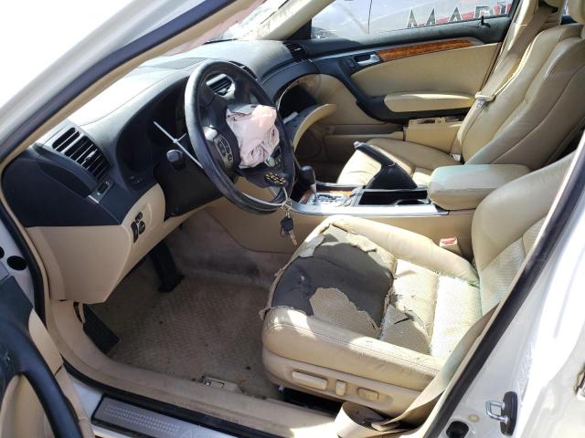 19UUA66266A050948 - 2006 ACURA 3.2TL WHITE photo 7