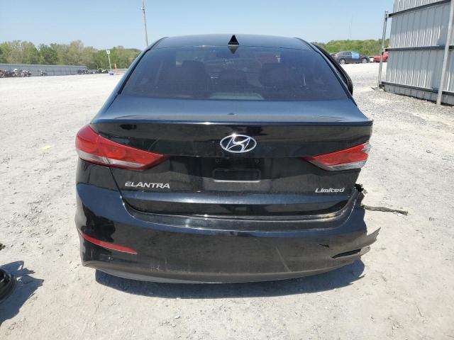 5NPD84LF9HH029416 - 2017 HYUNDAI ELANTRA SE BLACK photo 6