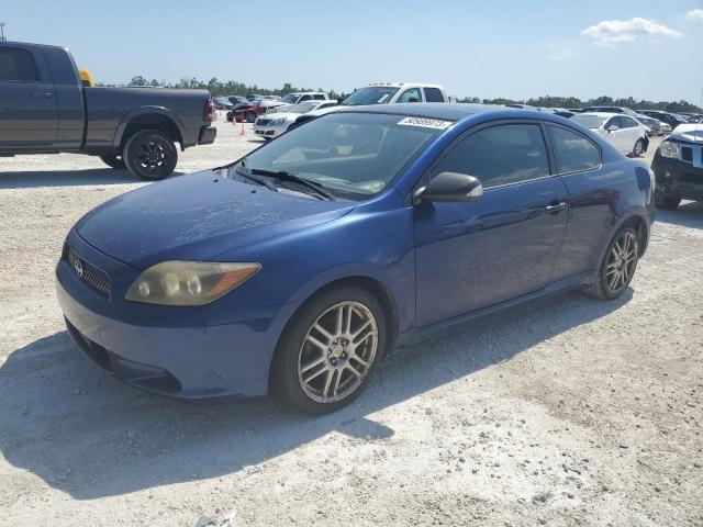 JTKDE167980252461 - 2008 TOYOTA SCION TC BLUE photo 1