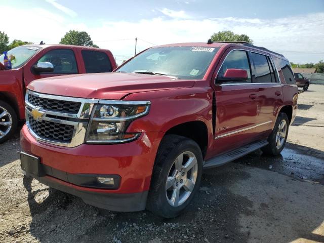 1GNSCBKC2FR167765 - 2015 CHEVROLET TAHOE C1500 LT RED photo 1