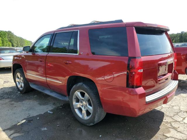 1GNSCBKC2FR167765 - 2015 CHEVROLET TAHOE C1500 LT RED photo 2