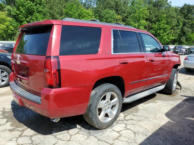 1GNSCBKC2FR167765 - 2015 CHEVROLET TAHOE C1500 LT RED photo 3