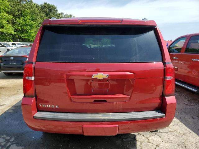 1GNSCBKC2FR167765 - 2015 CHEVROLET TAHOE C1500 LT RED photo 6