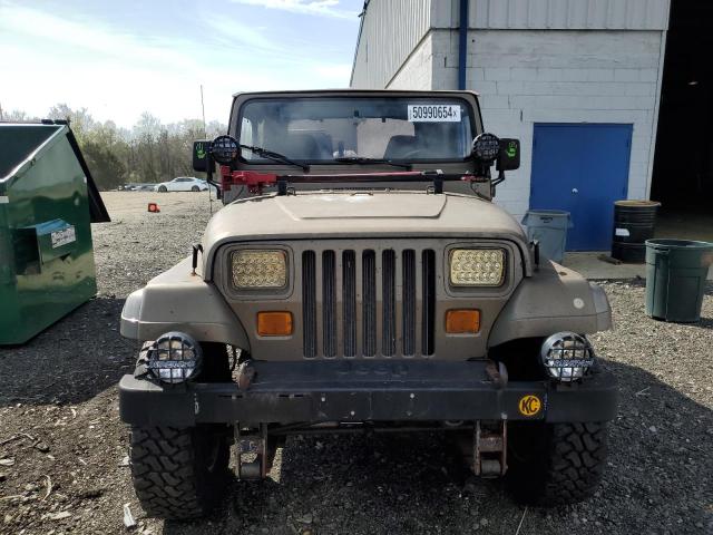 2J4FY49TXLJ524265 - 1990 JEEP WRANGLER SAHARA TAN photo 5