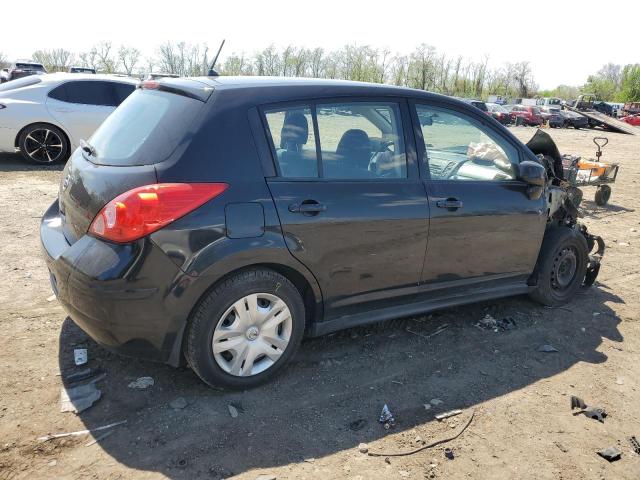 3N1BC1CP7AL388589 - 2010 NISSAN VERSA S BLACK photo 3