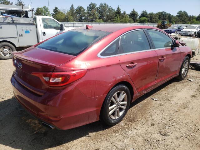 5NPE24AF0GH314853 - 2016 HYUNDAI SONATA SE RED photo 3