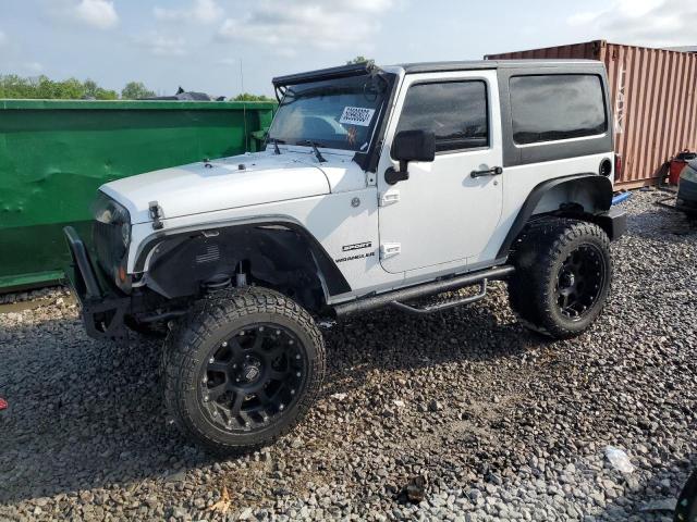 1C4AJWAG7DL588001 - 2013 JEEP WRANGLER SPORT WHITE photo 1