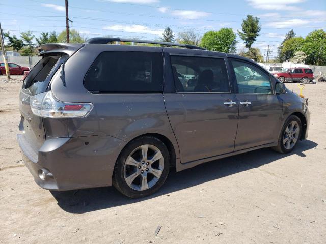 5TDXK3DCXES479868 - 2014 TOYOTA SIENNA SPORT GRAY photo 3