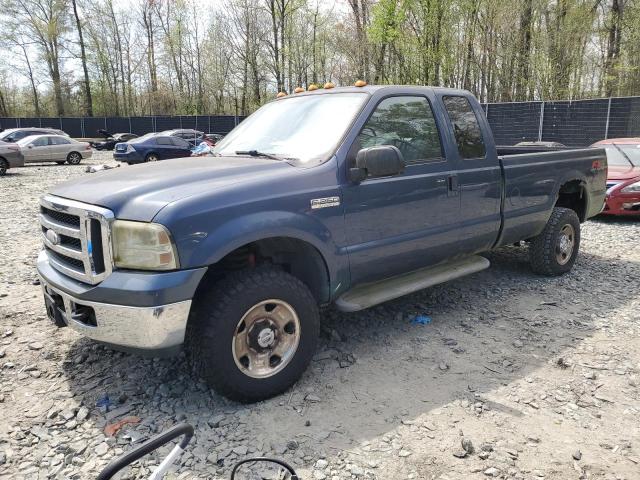 1FTSX21515EA14753 - 2005 FORD F250 SUPER DUTY BLUE photo 1