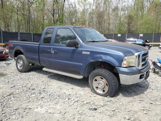 1FTSX21515EA14753 - 2005 FORD F250 SUPER DUTY BLUE photo 4