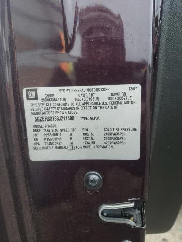 5GZER33788J211408 - 2008 SATURN OUTLOOK XR BROWN photo 14