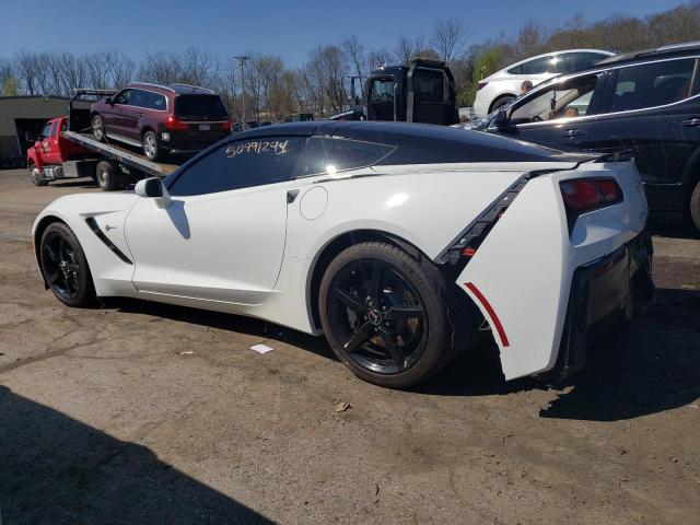 1G1YA2D70F5103717 - 2015 CHEVROLET CORVETTE STINGRAY 1LT WHITE photo 2