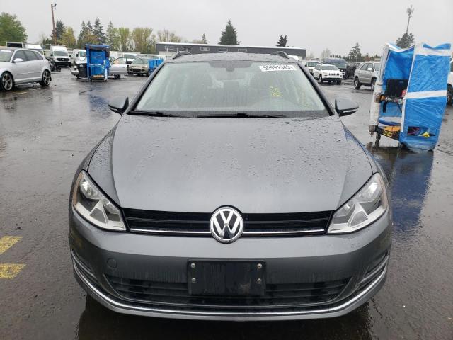 3VWCA7AU9FM506997 - 2015 VOLKSWAGEN GOLF SPORT TDI S GRAY photo 5