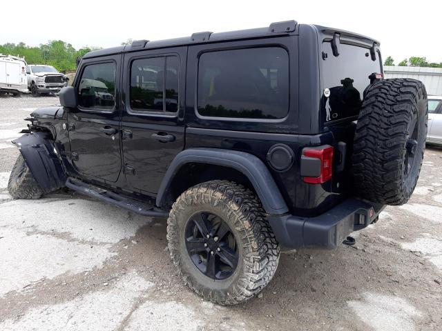 1C4HJXDNXKW685591 - 2019 JEEP WRANGLER U SPORT BLACK photo 2