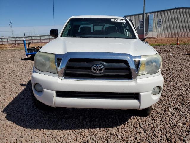 5TEJU62N76Z164326 - 2006 TOYOTA TACOMA DOUBLE CAB PRERUNNER WHITE photo 5