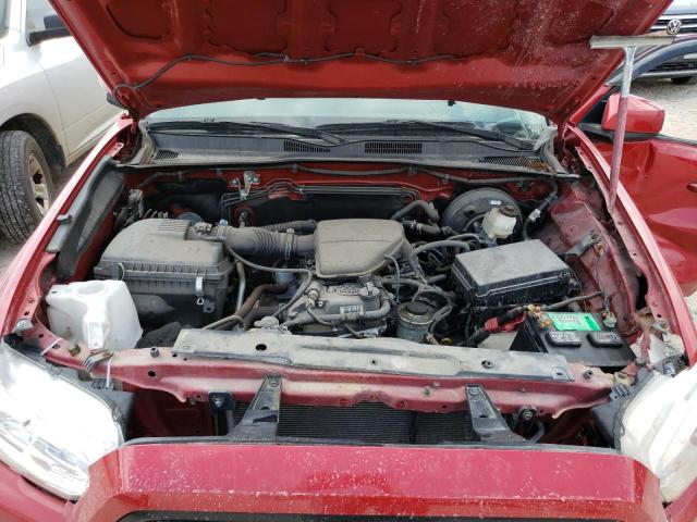 5TFRX5GN0GX053039 - 2016 TOYOTA TACOMA ACCESS CAB RED photo 11