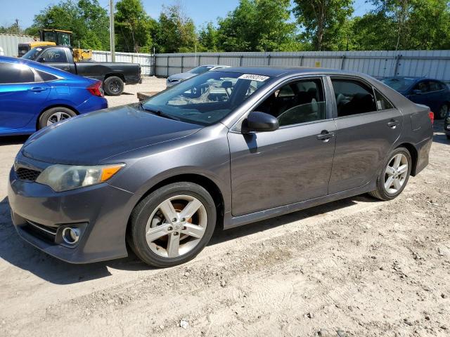 4T1BF1FK6EU392144 - 2014 TOYOTA CAMRY L GRAY photo 1