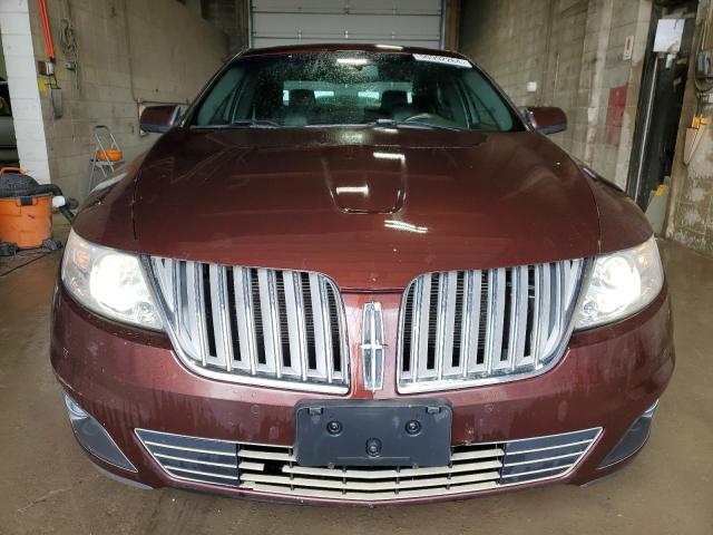 1LNHL9DR0AG602683 - 2010 LINCOLN MKS MAROON photo 5