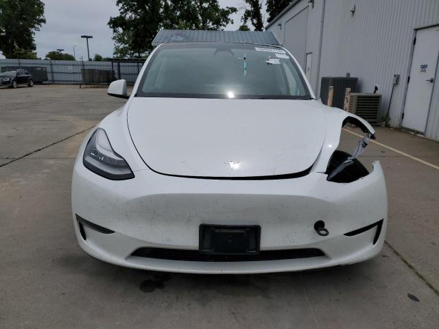 5YJYGDEE4MF246082 - 2021 TESLA MODEL Y WHITE photo 5