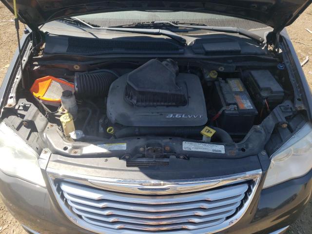 2A4RR8DG5BR784472 - 2011 CHRYSLER TOWN & COU TOURING L BLACK photo 12