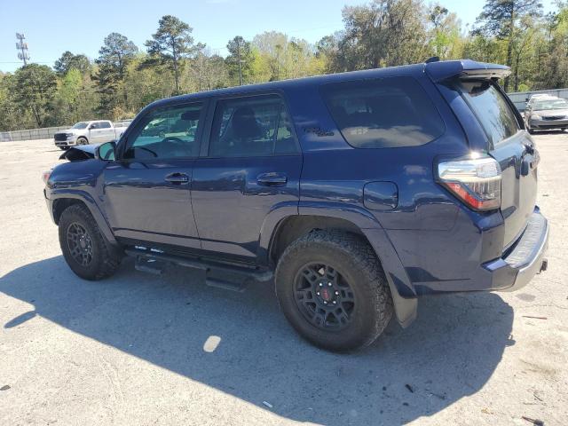 JTEPU5JR5N6002114 - 2022 TOYOTA 4RUNNER SR5/SR5 PREMIUM ლურჯი ფოტო 2