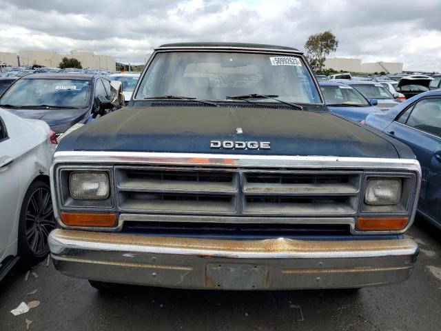 3B4GW12W8HM710175 - 1987 DODGE RAMCHARGER AW-100 BLUE photo 5