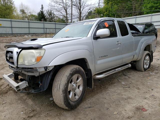 5TETU62N56Z172224 - 2006 TOYOTA TACOMA PRERUNNER ACCESS CAB SILVER photo 1