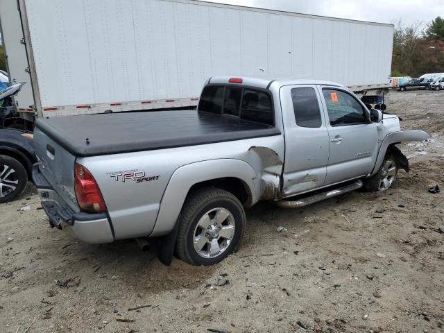 5TETU62N56Z172224 - 2006 TOYOTA TACOMA PRERUNNER ACCESS CAB SILVER photo 3