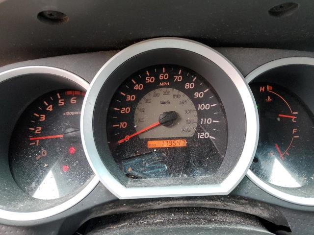 5TETU62N56Z172224 - 2006 TOYOTA TACOMA PRERUNNER ACCESS CAB SILVER photo 9