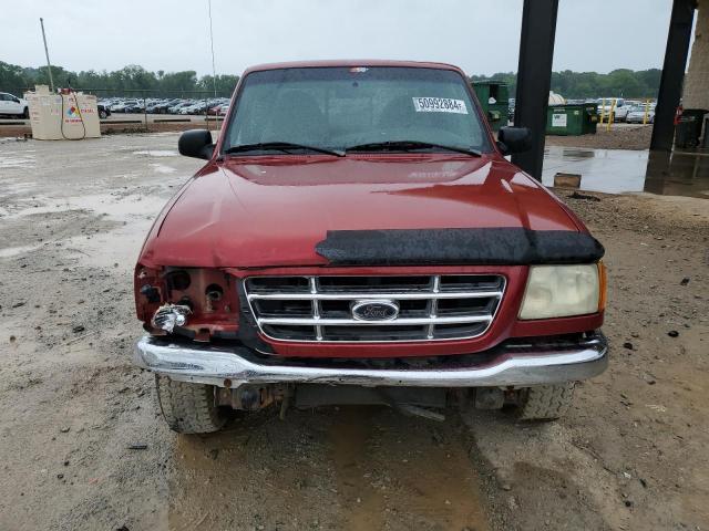 1FTYR14V32PB36363 - 2002 FORD RANGER SUPER CAB MAROON photo 5