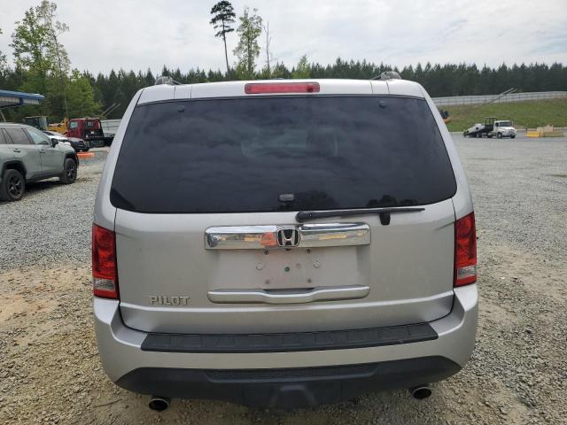 5FNYF3H52DB027212 - 2013 HONDA PILOT EXL SILVER photo 6