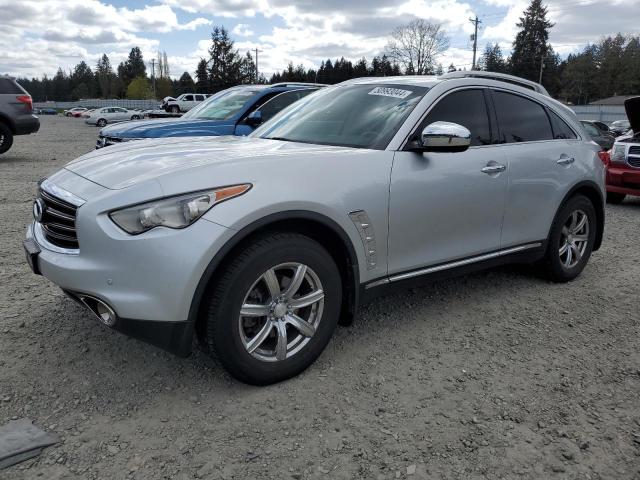 JN8AS1MW2CM153631 - 2012 INFINITI FX35 SILVER photo 1