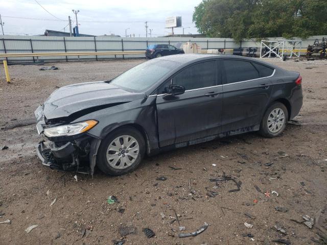 3FA6P0G77LR144485 - 2020 FORD FUSION S GRAY photo 1