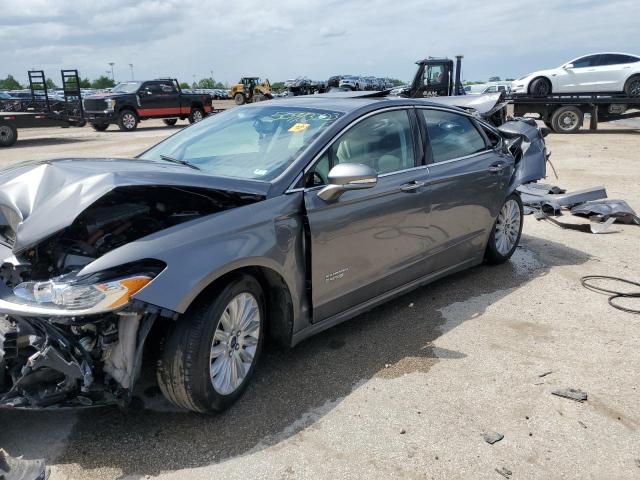 3FA6P0SU3ER269936 - 2014 FORD FUSION TITANIUM PHEV SILVER photo 2